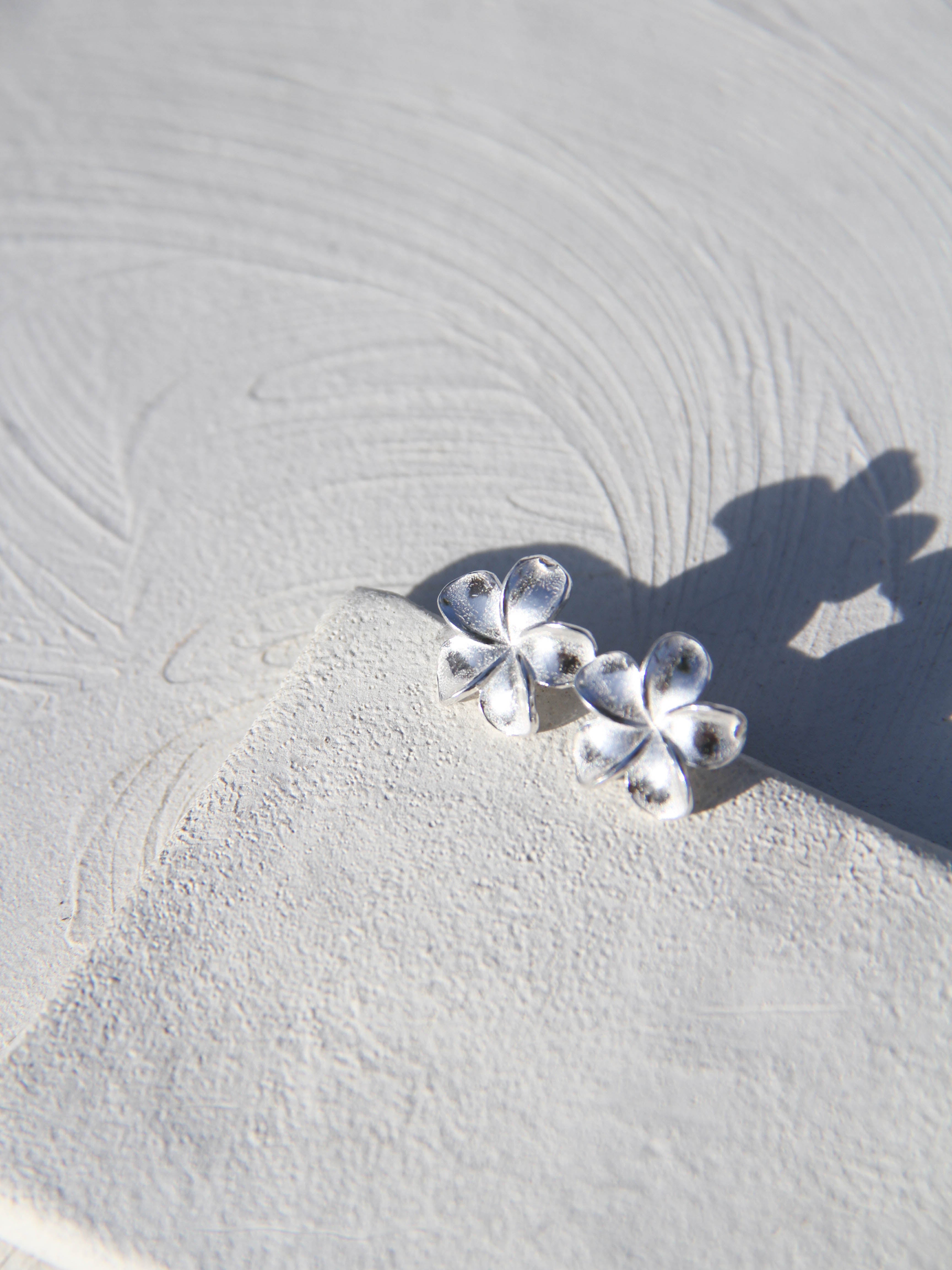 Flower Studs Silver