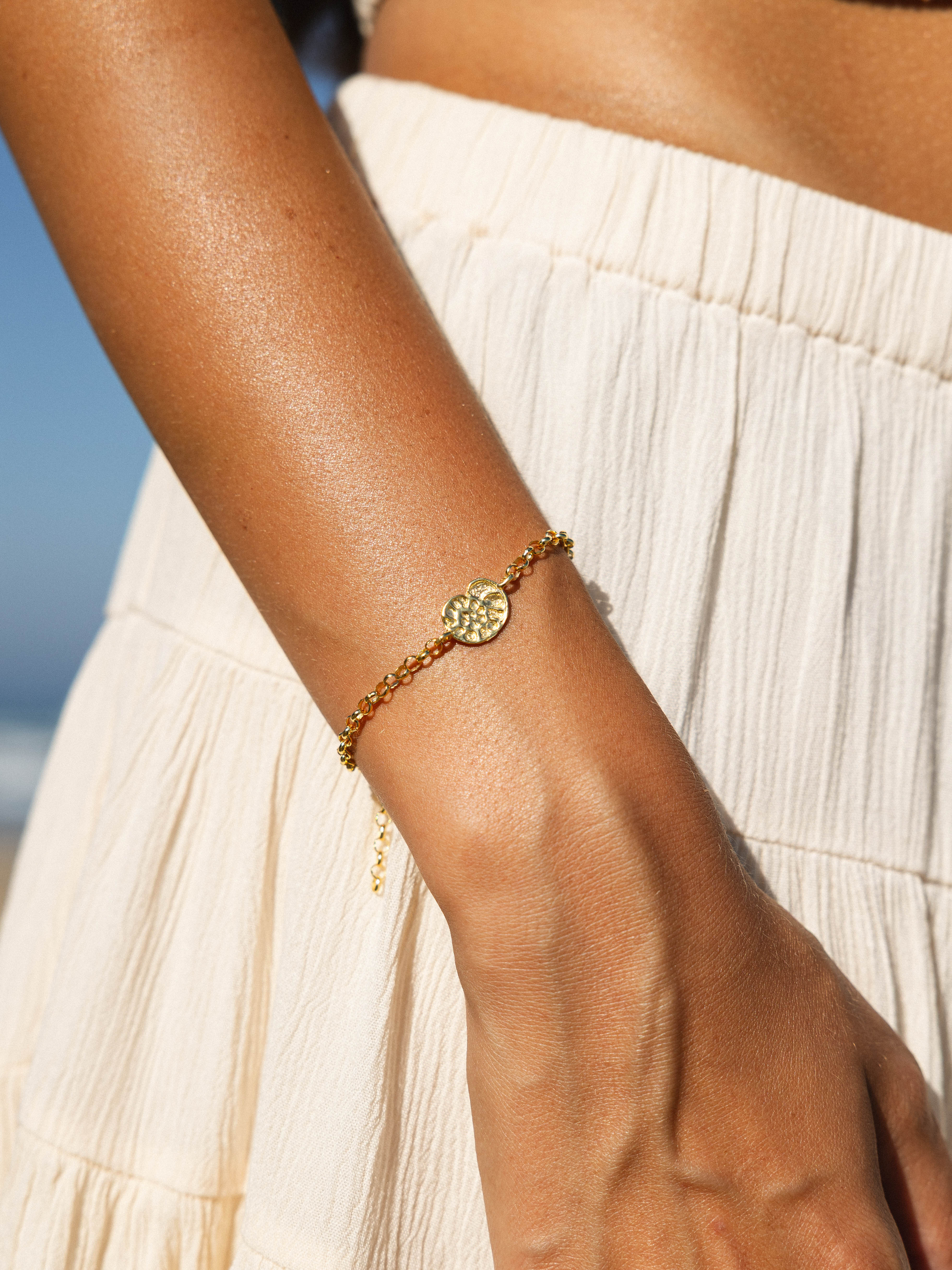Fossil Bracelet Gold