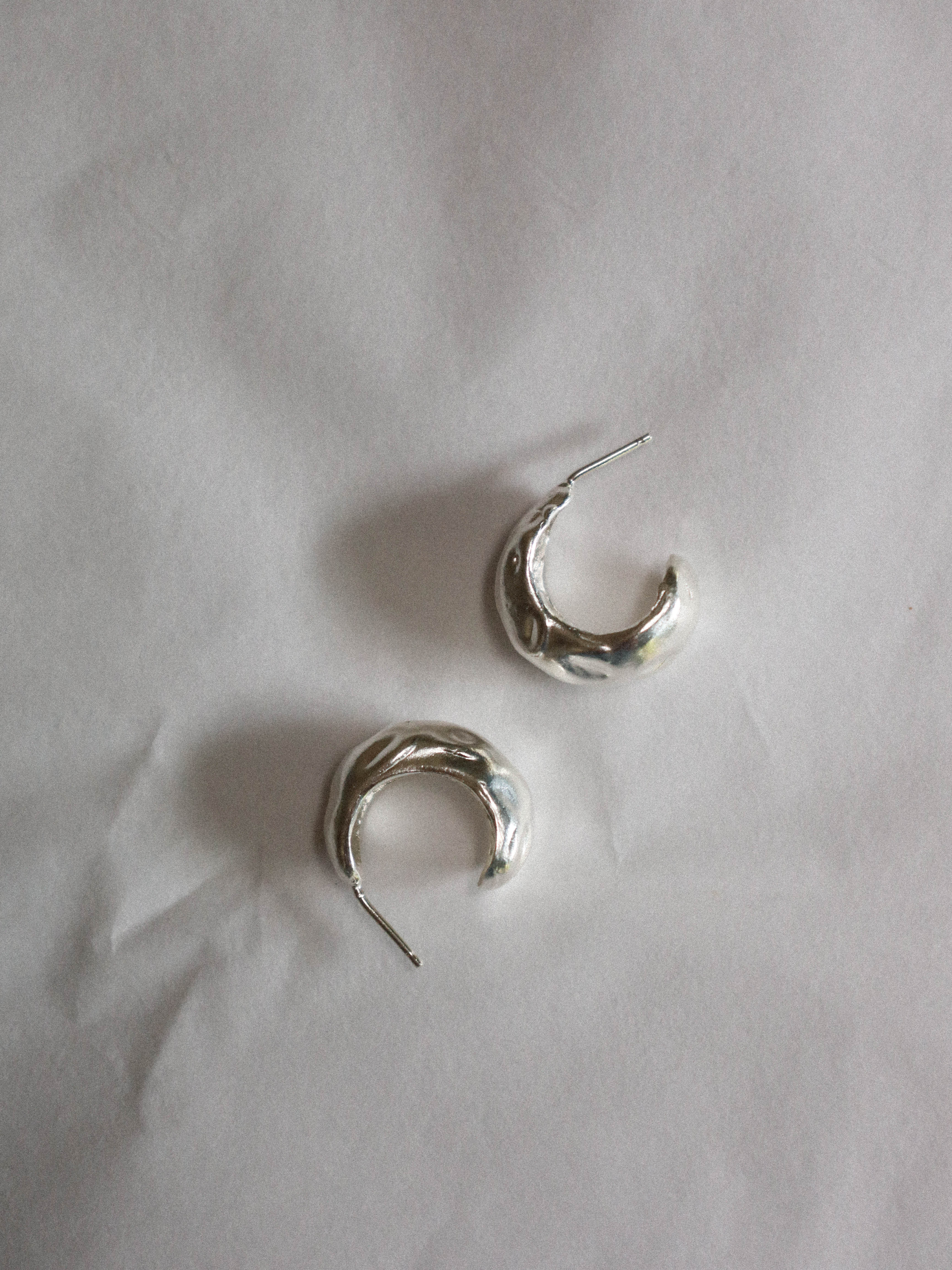 Luma Earrings Silver
