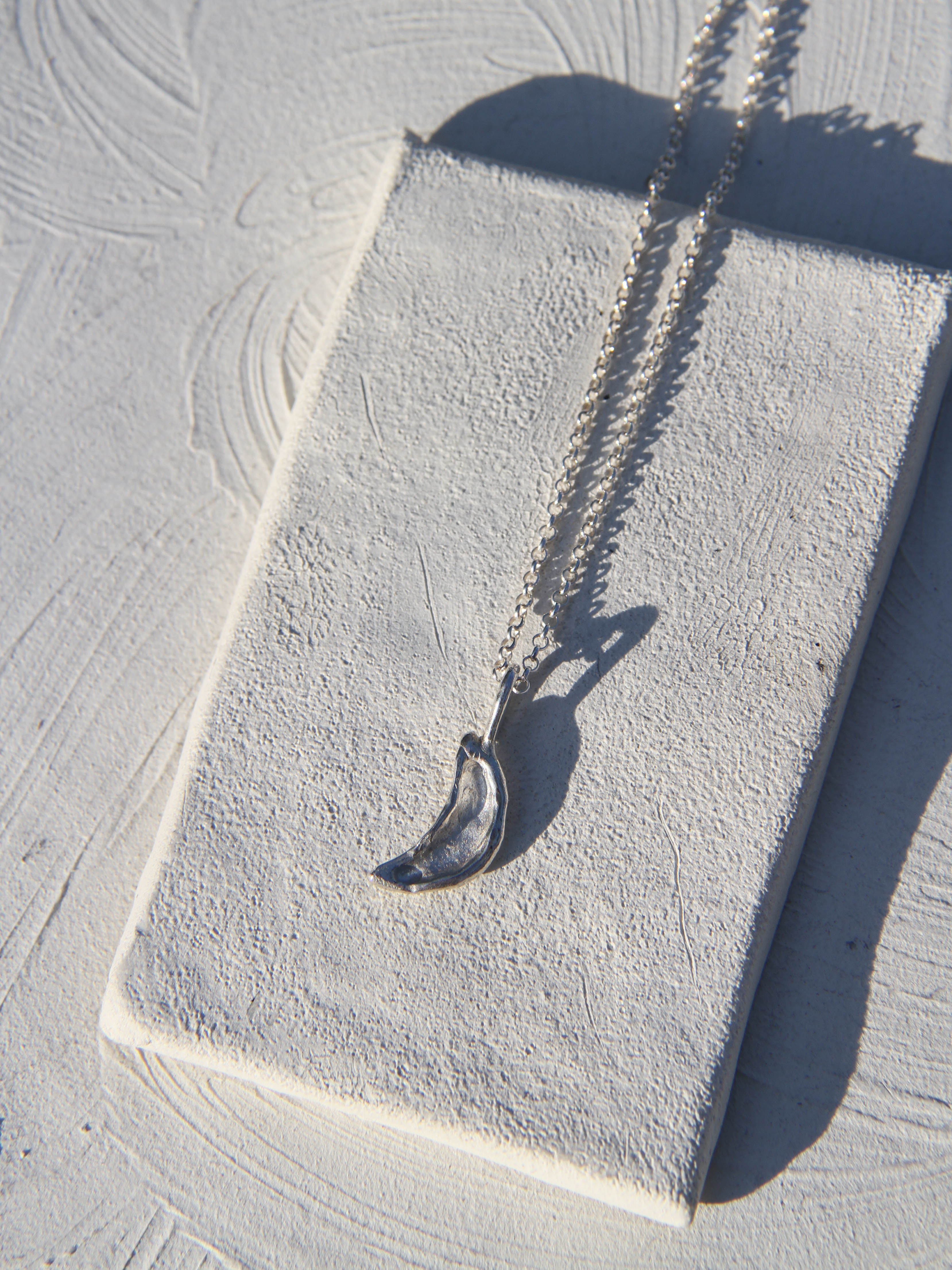 Luna Necklace Silver