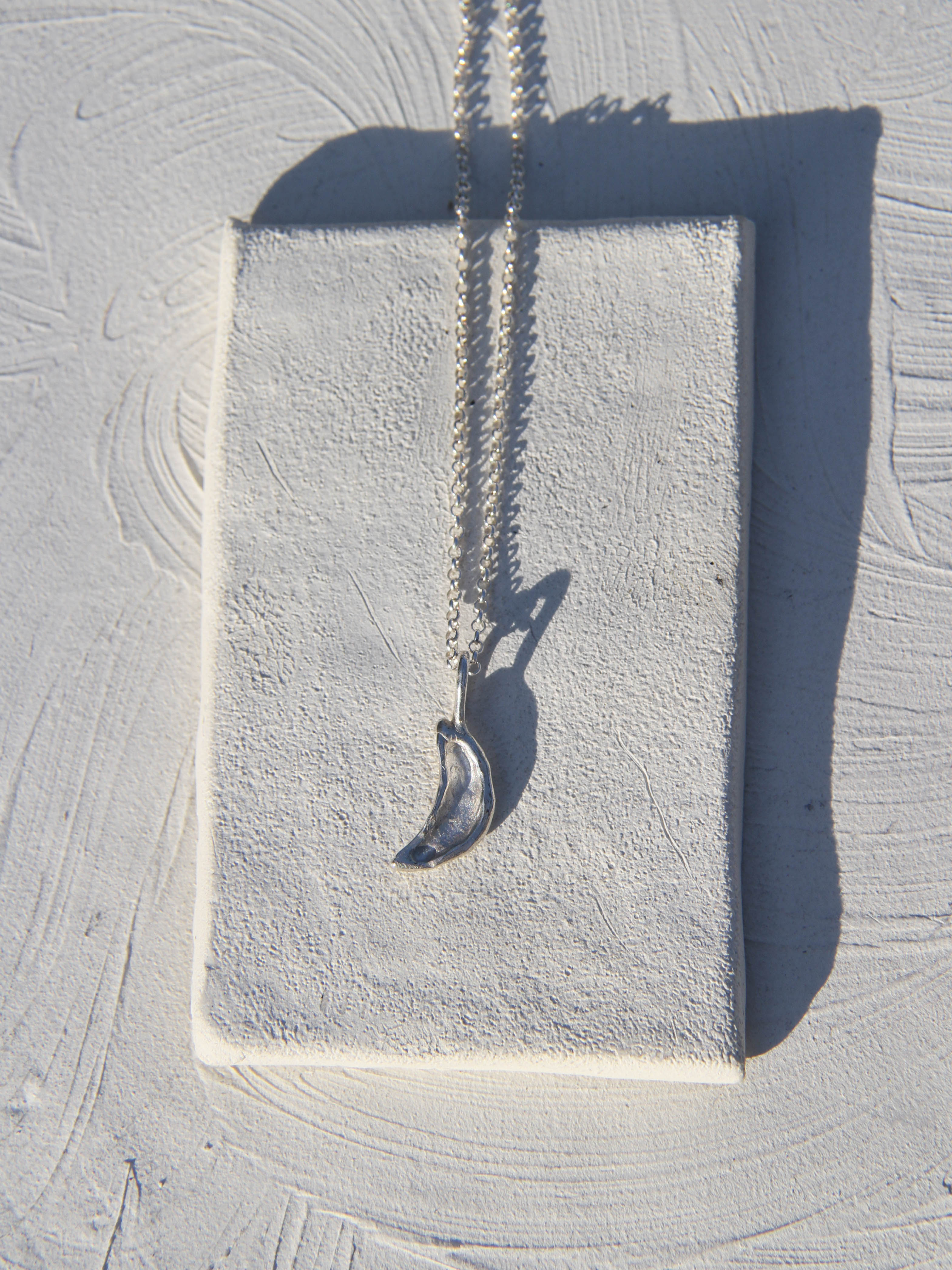 Luna Necklace Silver