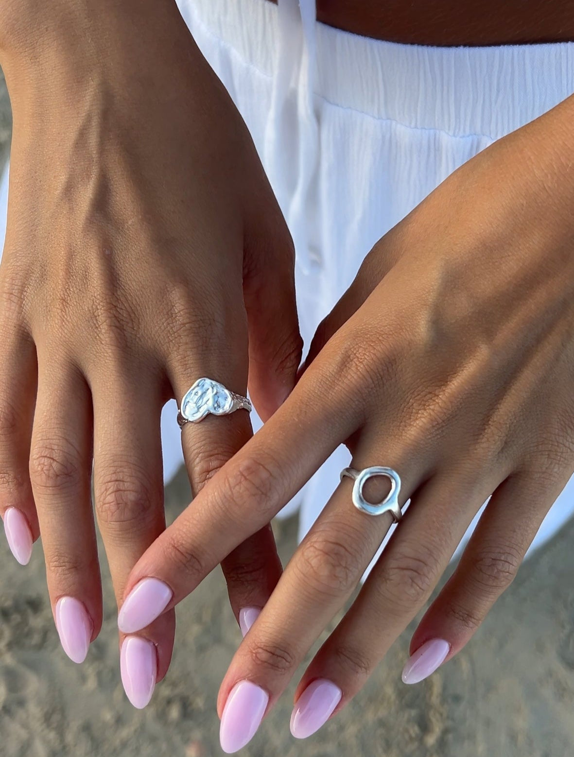 Mela Ring Silver