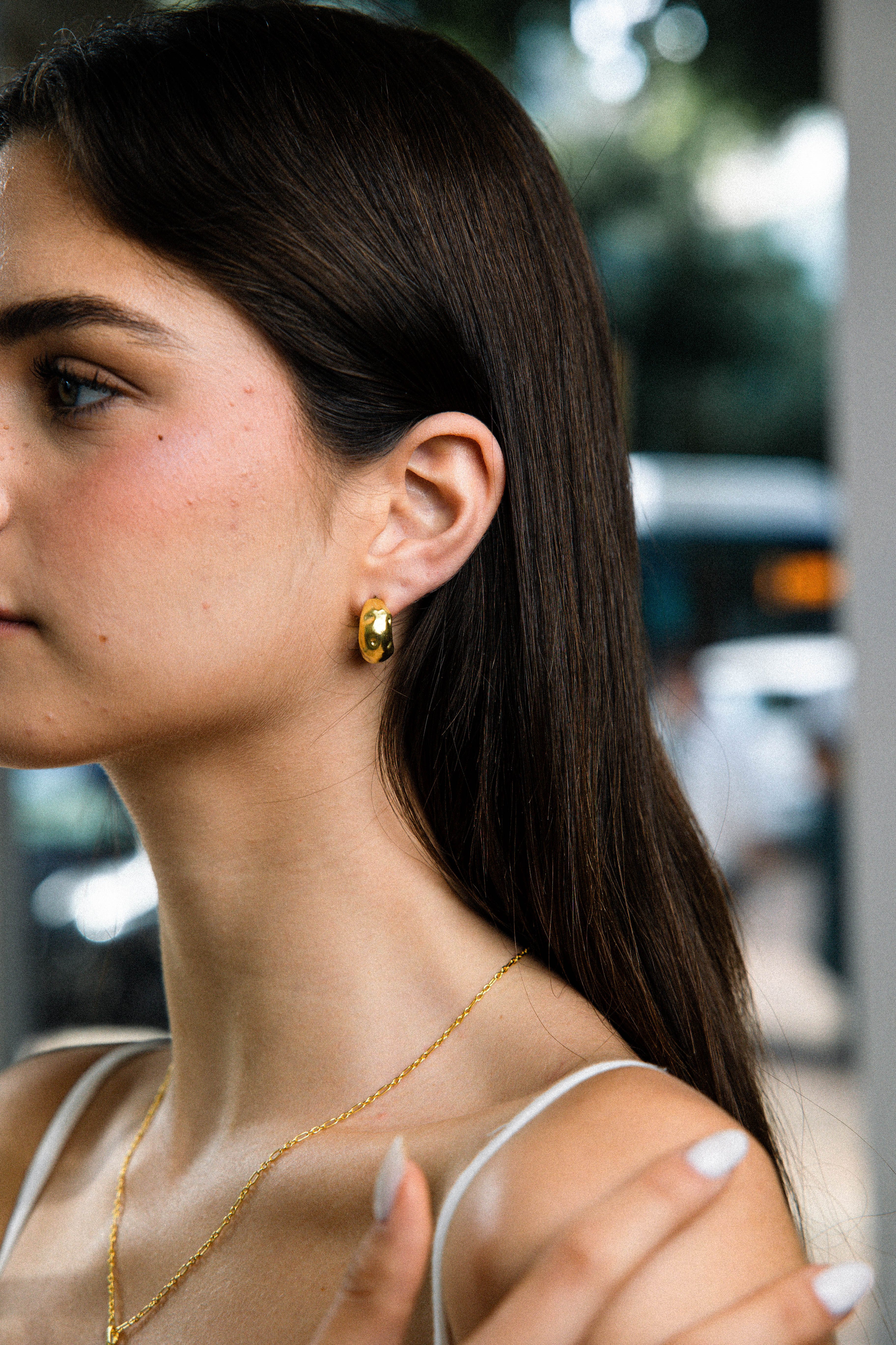 Luma Earrings Gold