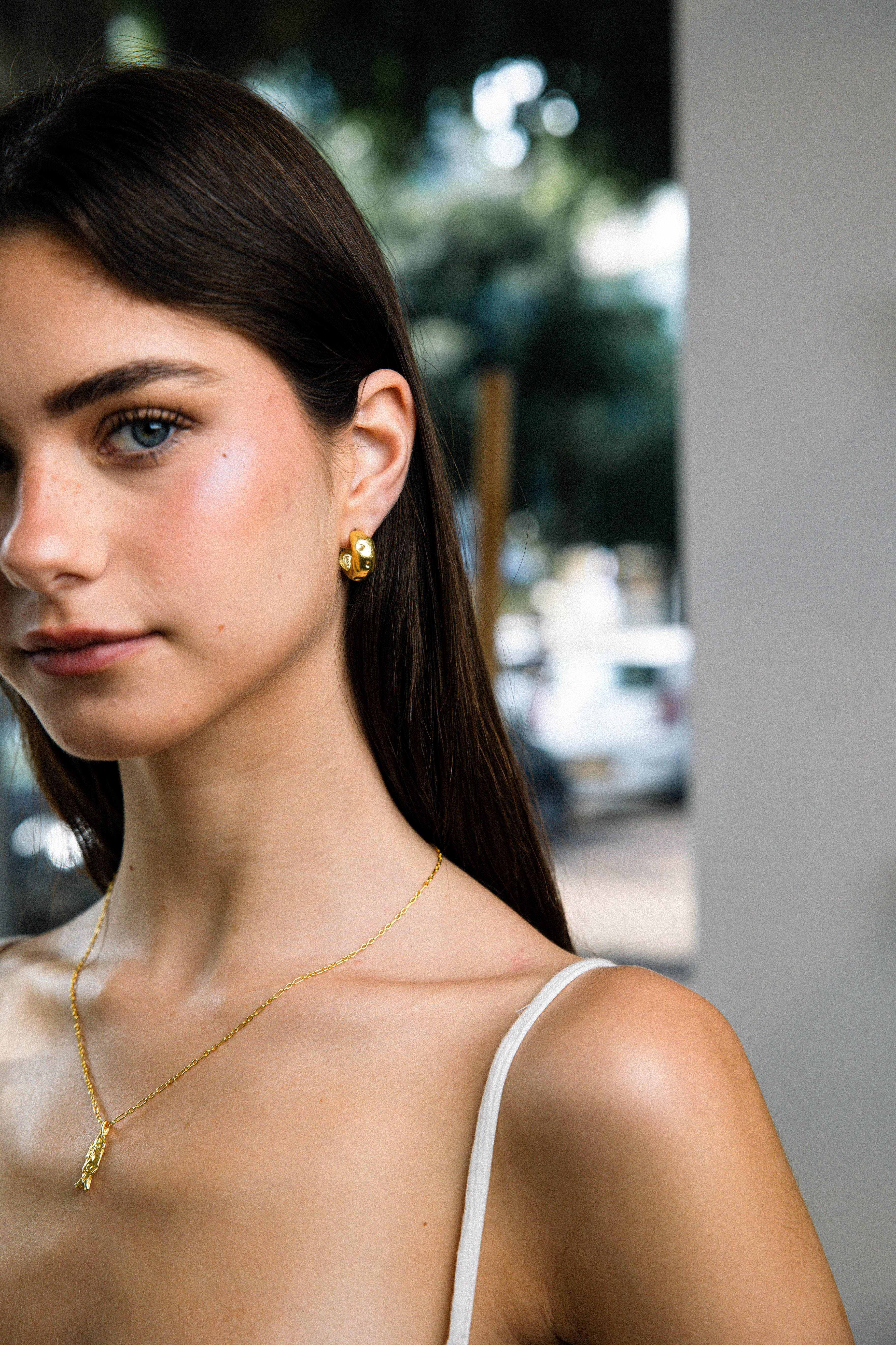 Luma Earrings Gold