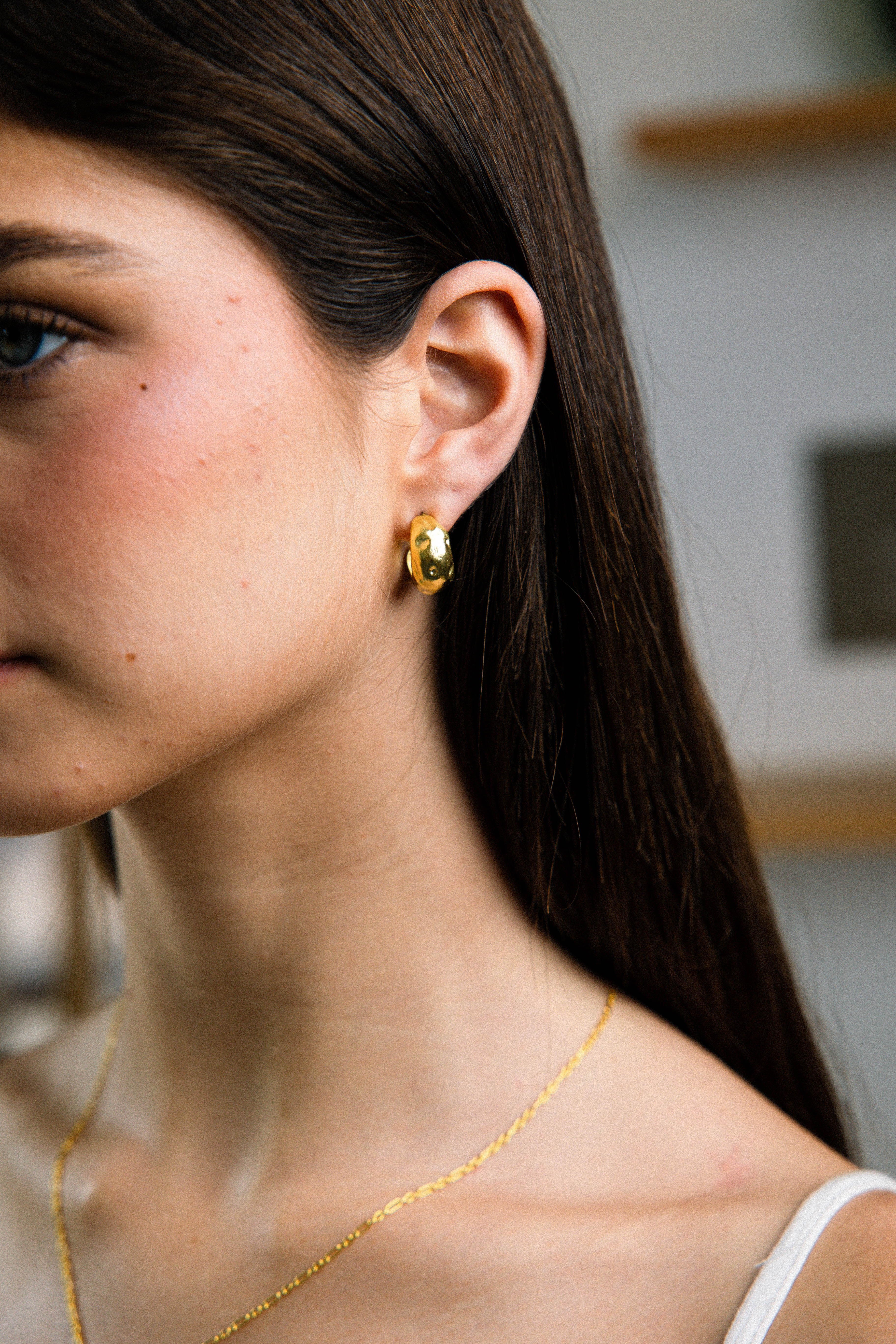 Luma Earrings Gold