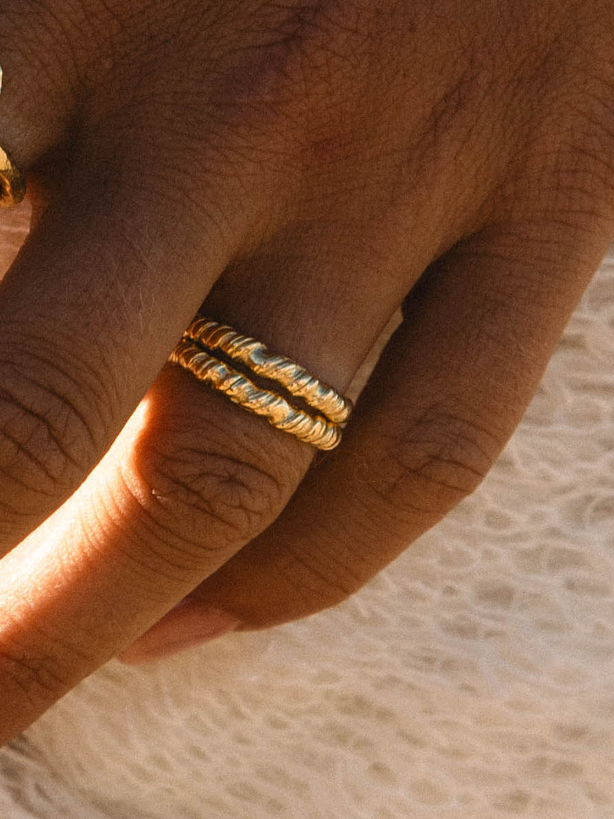 Rope Ring Gold