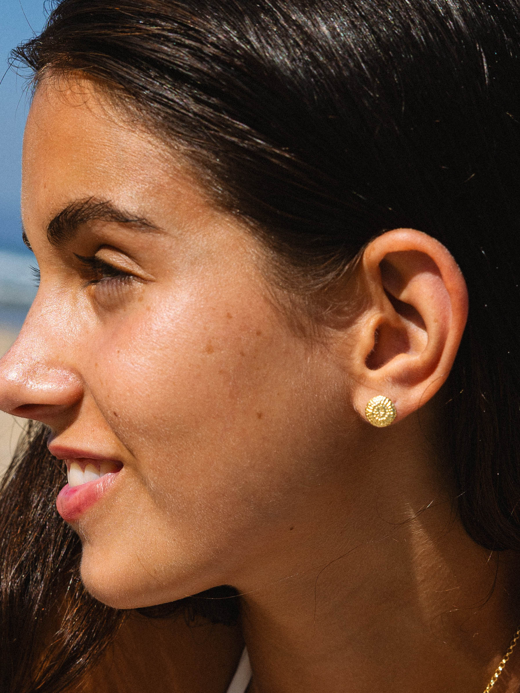 Sola Studs 14K Gold