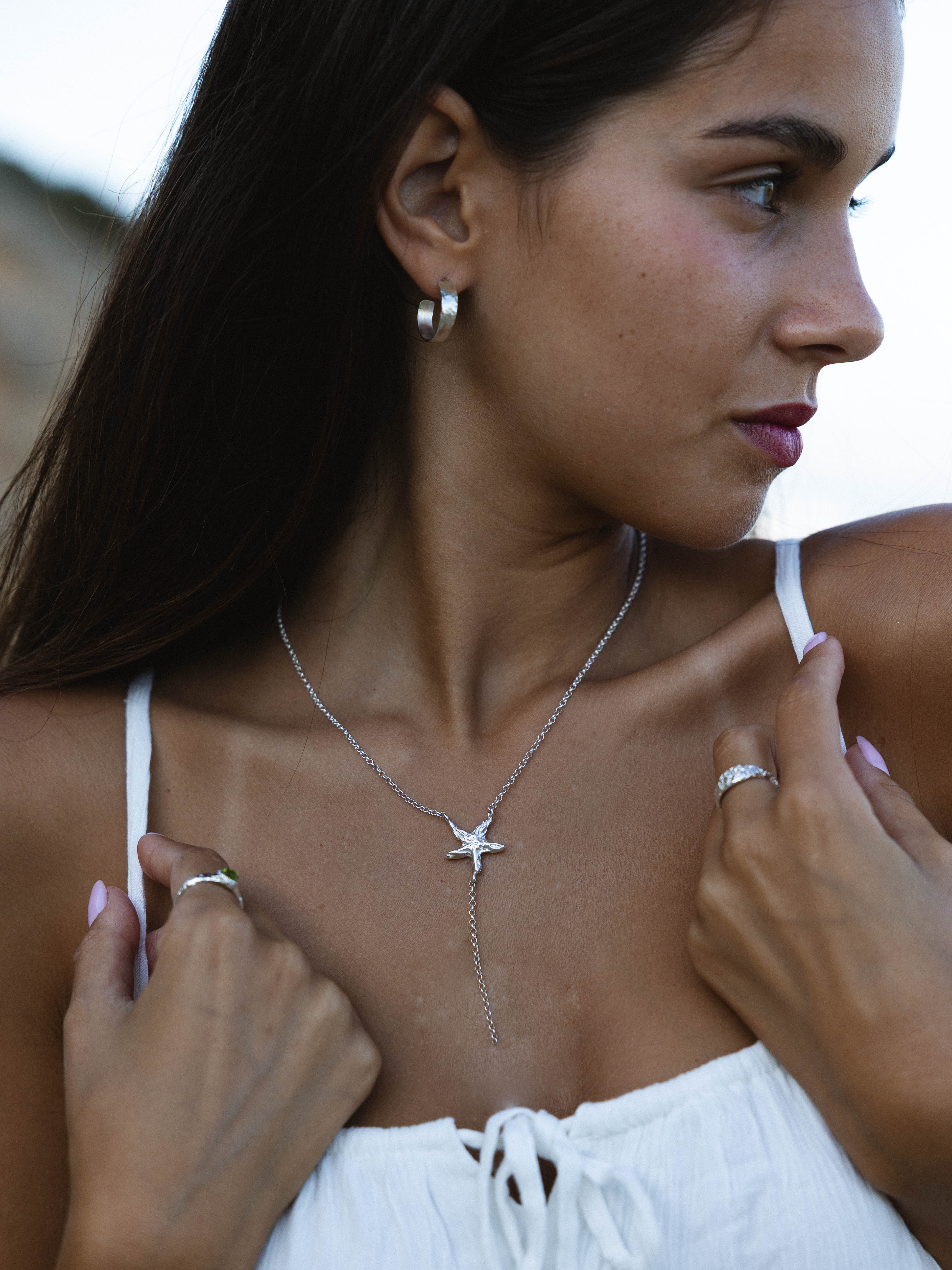 Star Necklace Silver