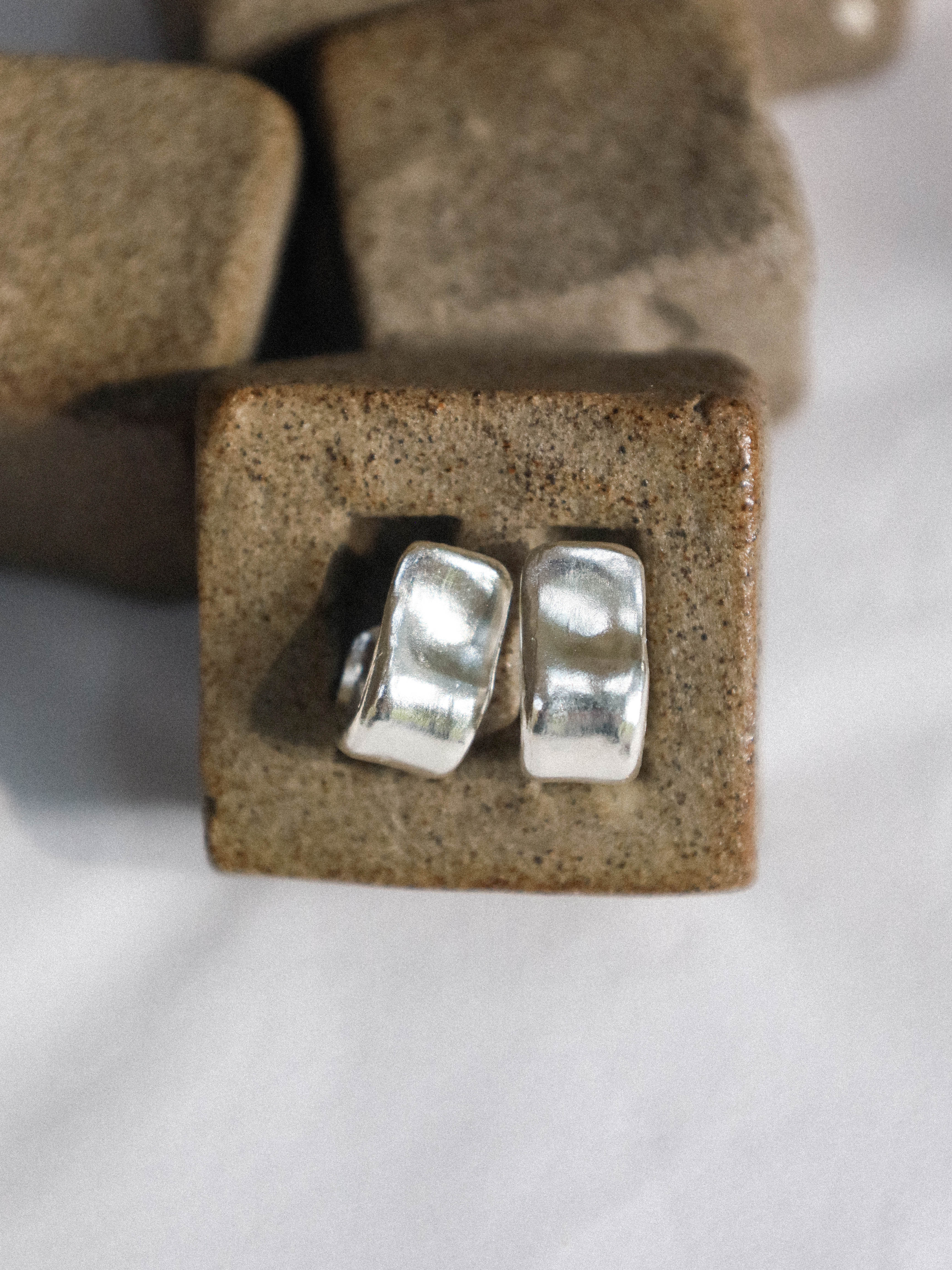 Stela Earrings Silver