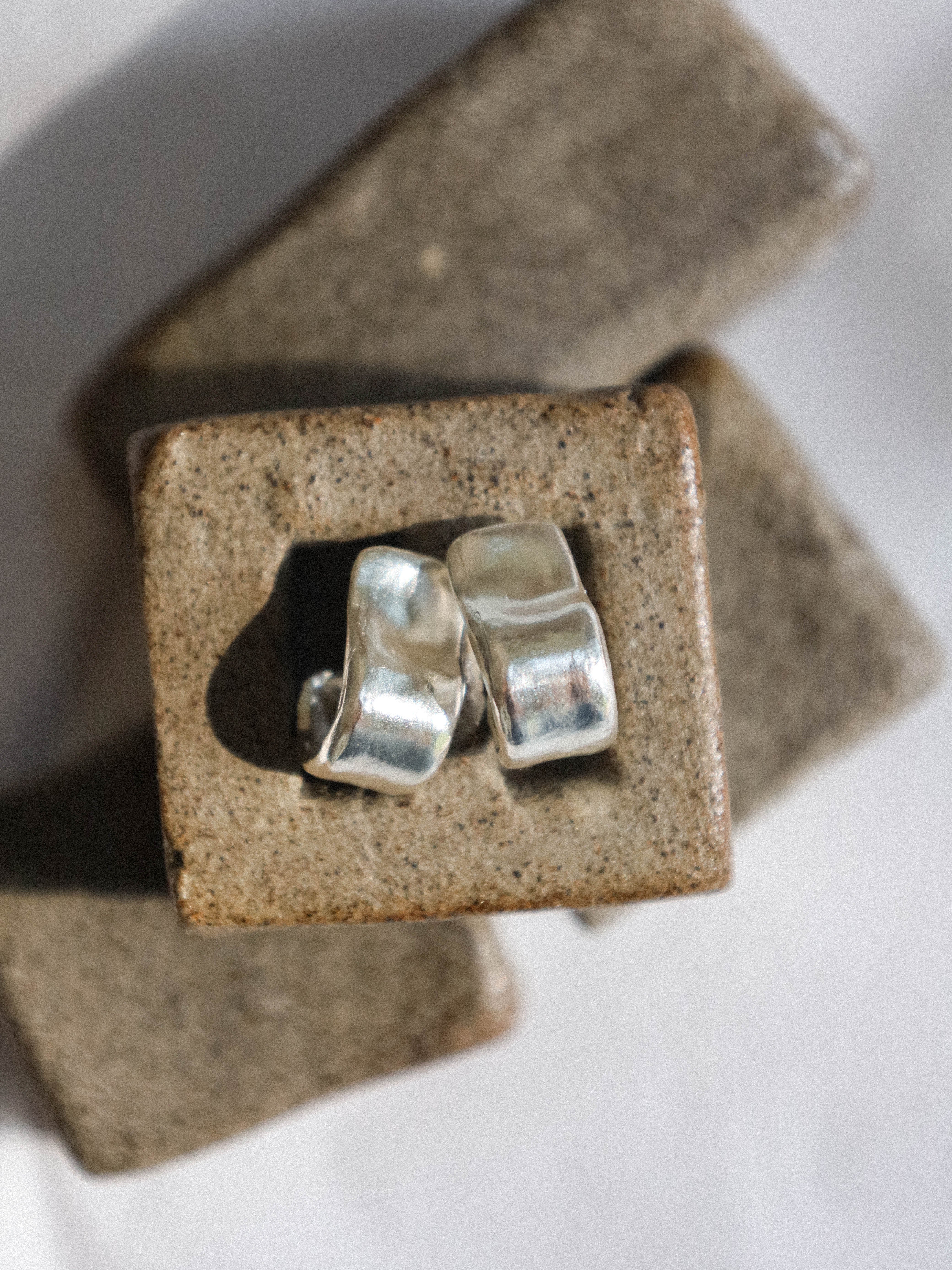 Stela Earrings Silver