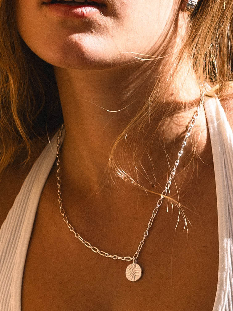 Zoe Necklace Silver