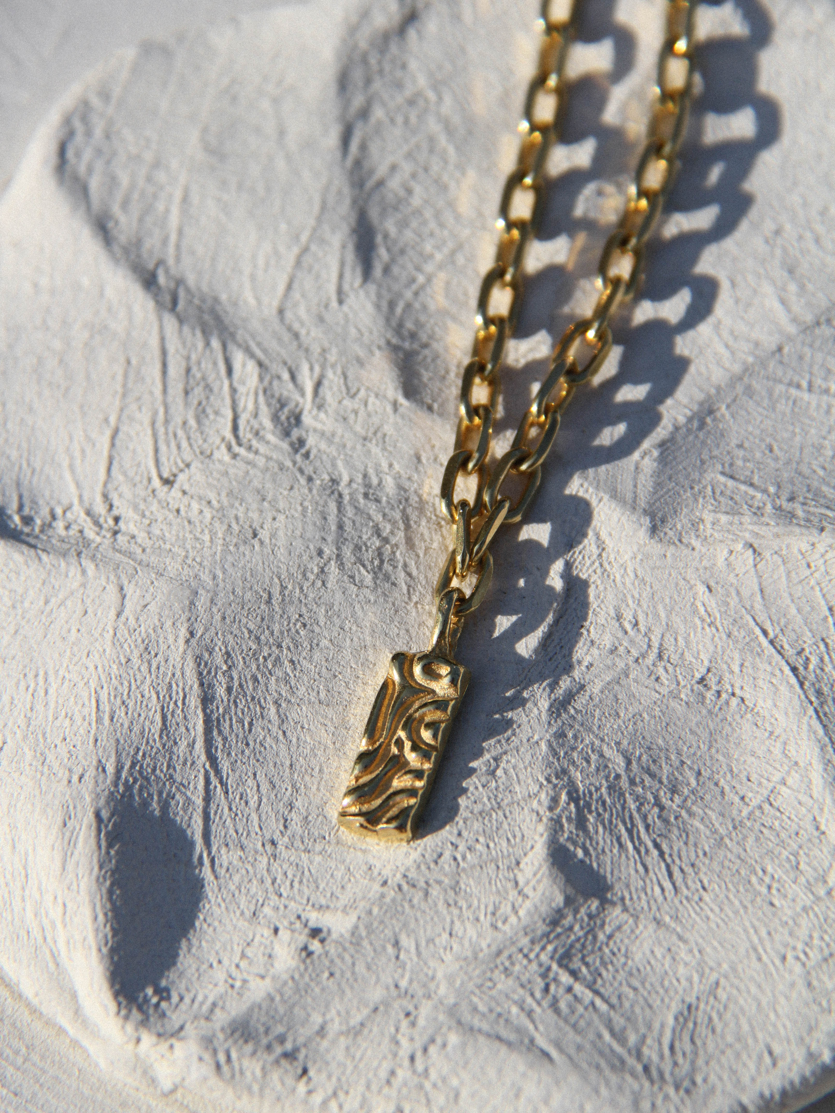 Chunky Zoey Necklace Gold